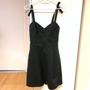 Aritzia Wilfred Slip Cami Black Dress